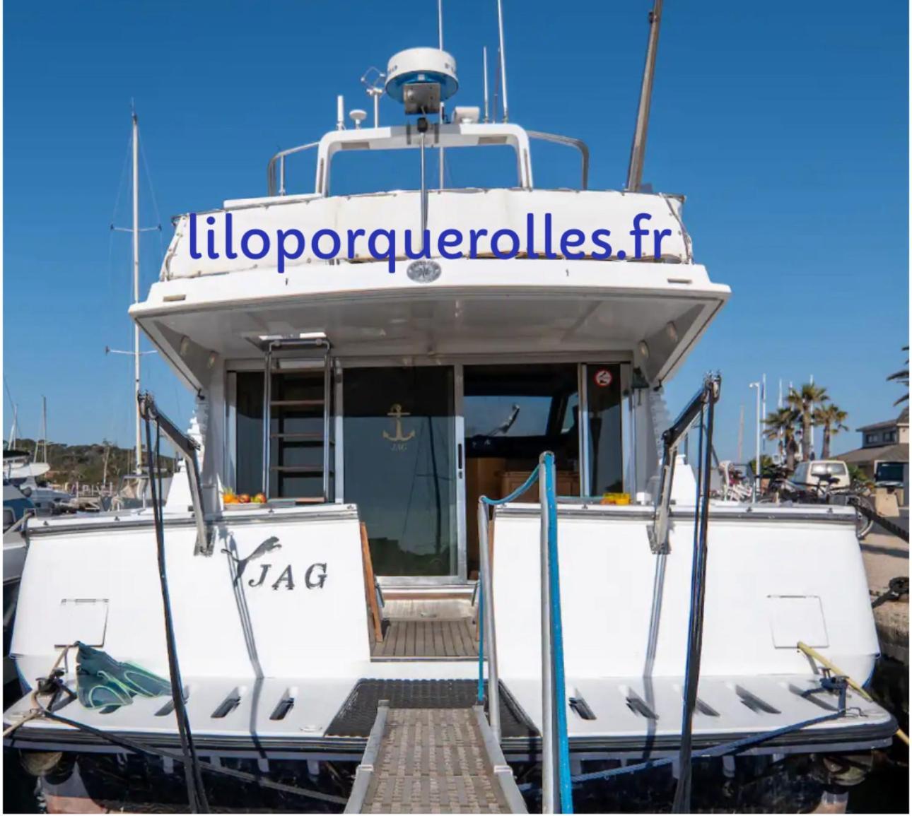 Hebergements Bateaux A Quai Porquerolles Buitenkant foto